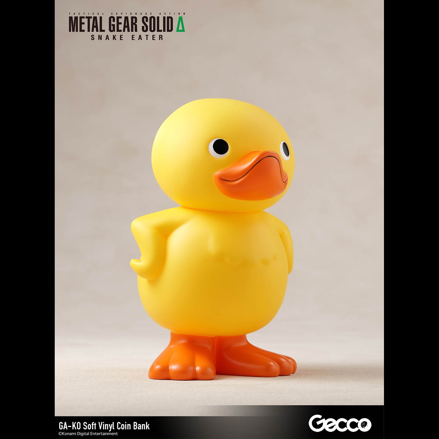 METAL GEAR SOLID Δ: SNAKE EATER, GA-KO Soft Vinyl Coin Bank